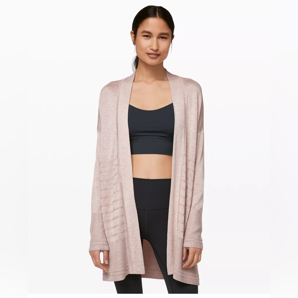 Lululemon Graceful Embrace Wrap Sweater Sz 4
